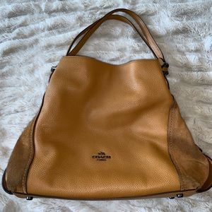 Mustard Coach over the shoulder bag!